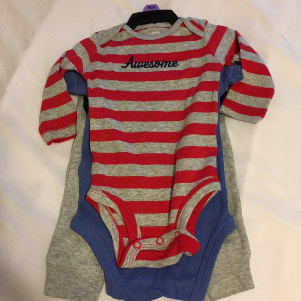 Bnwt 3piece boy set bear hugs awesome